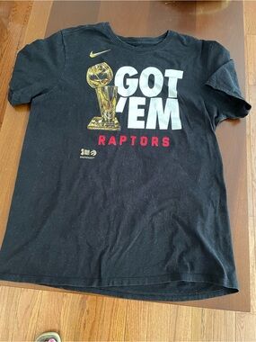 Nike Black Tee Raptors GOT ‘EM 2019